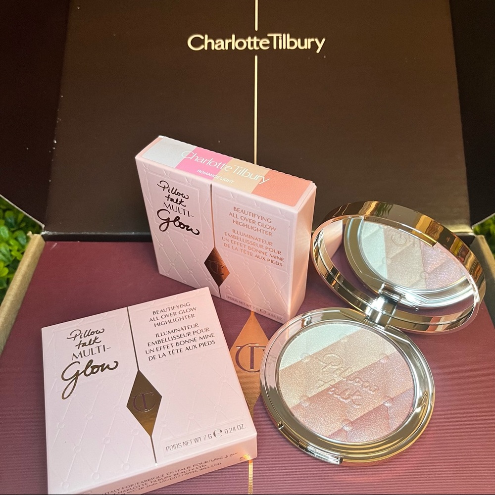 ROMANCE LIGHT✨Charlotte Tilbury New Pillow Talk Multi-Glow Highlighter✨